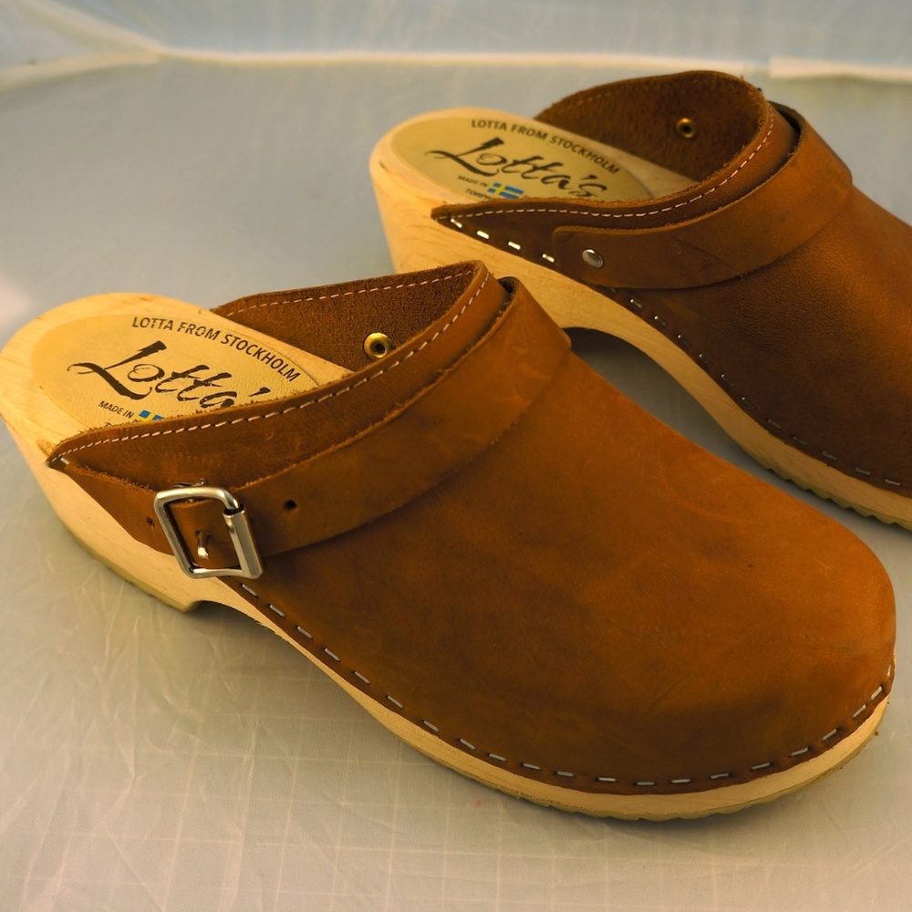 Lotta From Stockholm BRWN OILED NUB STRAP-38